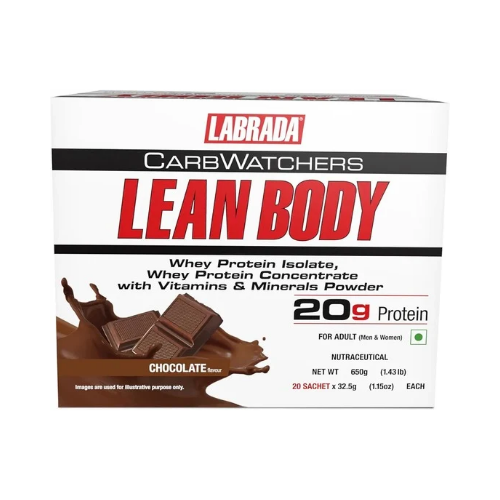 Lean Body All-in-One High Protein Meal Replacement Shake (20 Sachets) Labrada Nutrition