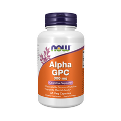 Now Foods Alpha GPC 300 mg Veg Capsules Now Foods