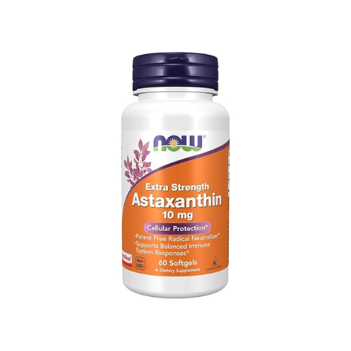 Now Foods Extra Strength Astaxanthin 10mg 60 Softgels Now Foods