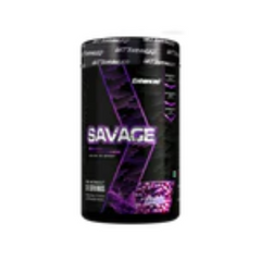 Enhanced Savage Pro Stim Pre-Workout - 30 Servings, Grape Flavour Enhance Athelte