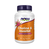 Now Foods, Choline & Inositol, 500 mg, 100 Capsules Now Foods