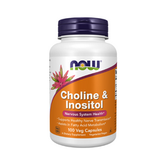 Now Foods, Choline & Inositol, 500 mg, 100 Capsules Now Foods