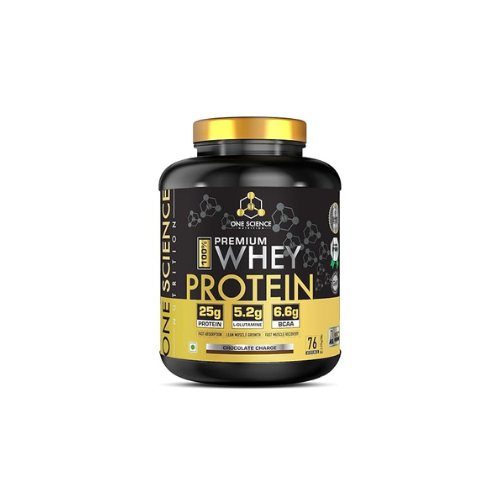 One Science Nutrition 100% Premium Whey Protein - 2.26 Kg (5 Lb), Chocolate Charge One Science Nutrition