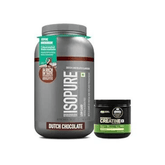 ISOPURE Whey Protein Isolate Powder, 4.40 lbs/2 Kg with on creatine 250g Isopure