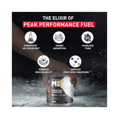 Muscleblaze Creatine Monohydrate C(Unflavored, 250 g / 0.55 lb, 80 Servings) Muscleblaze