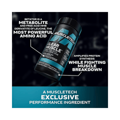 MuscleTech Clear Muscle Post Workout Muscle Recovery Supplement, 42 Liquid Softgels Muscletech