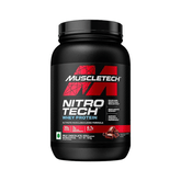 MuscleTech Nitrotech Whey Protein, 907g (2lbs), Milk Chocolate, 30g Protein Muscletech