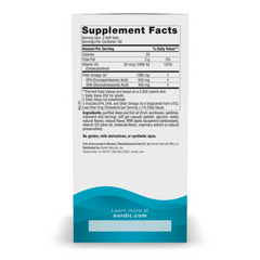 Nordic Naturals Ultimate Omega-D3 Lemon, 120 Soft Gels Nordic Naturals