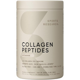 Sports Research Collagen Peptides Powder (16Oz)|Grass-Fed, - Unflavored, 1 count, 41 servings Sports Research