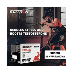Scitron Volcano Pre Workout 300g (60 Servings Healthy Pre-workout) Scitron