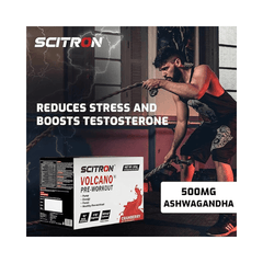 Scitron Volcano Pre Workout 300g (60 Servings Healthy Pre-workout) Scitron