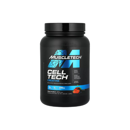 MuscleTech Cell-Tech Creatine, Fruit Punch, 3 lbs (1.36 kg) Muscletech