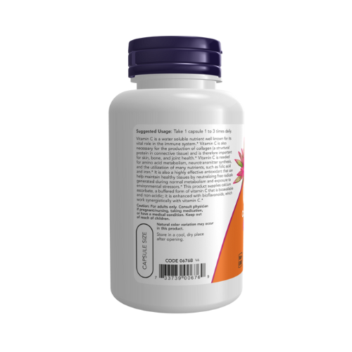 Now Foods C-500 Calcium Ascorbate-C 250 Capsules Now Foods
