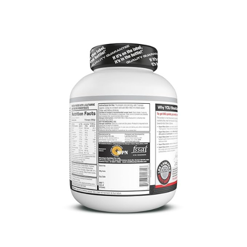 Labrada Super Mass Gainer, 3 kg (6.61 lb), Chocolate Ice Cream Labrada Nutrition