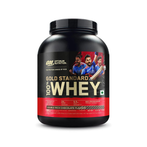 Optimum Nutrition Gold Standard 100% Whey Protein Powder | Double Rich Chocolate | 5 lbs Optimum Nutrition