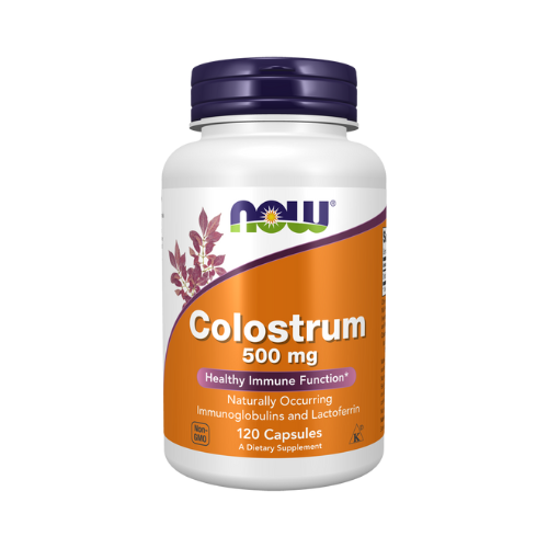 Now Foods Colostrum 500 mg, 120 Veggie Capsules