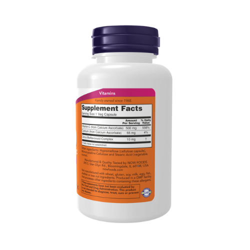 Now Foods C-500 Calcium Ascorbate-C 250 Capsules Now Foods