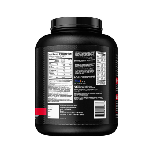 MuscleTech Nitrotech 100% Whey Gold, 1.81 kg (3.99 lb), Double Rich Chocolate Nitrotech