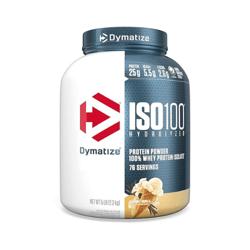 Dymatize ISO 100 5 lbs Whey Protein Powder with Hydrolyzed 100% Whey Protein Isolate Dymatize