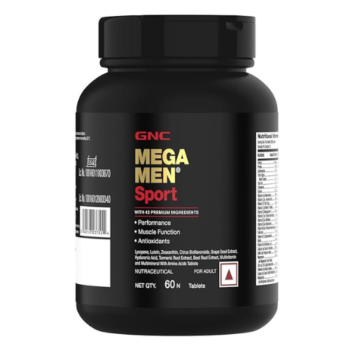 GNC Mega Men Sport Multivitamin for Men | 60 Tablets | GNC