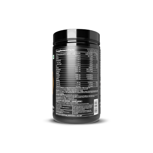 QNT HydraVol Pre-Workout Formula – 400g (0.88 lb), Navel Orange Flavour QNT