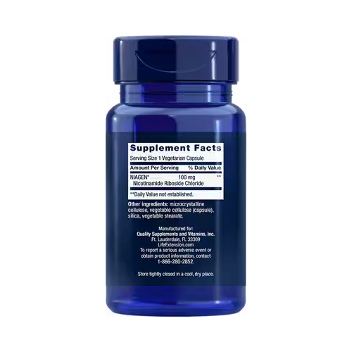 Life Extension NAD+ Call Regenerator 100 mg - 30 Vegeterian Capsules