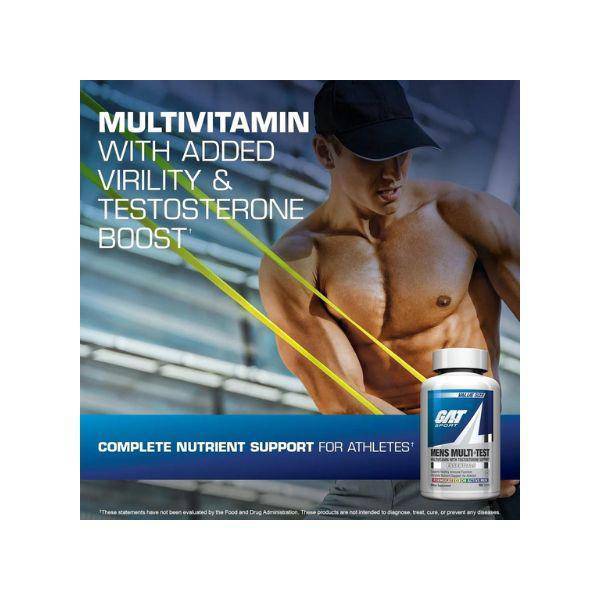 Gat MENS MULTI+TEST VITAMIN