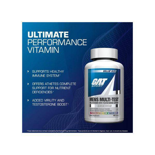 Gat MENS MULTI+TEST VITAMIN