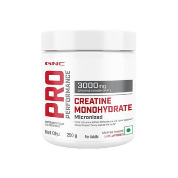 Gnc creatine monohydrate | 250 gm | 83 Serving