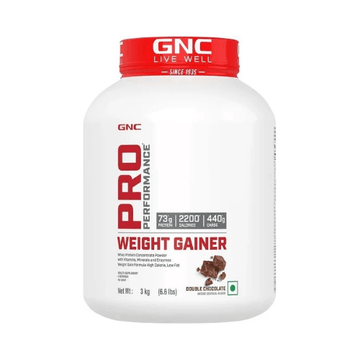 Gnc weight gainer | 3 Kg | 73g Protein | 440g Carbs | 2200 Cal | Double Chocolate