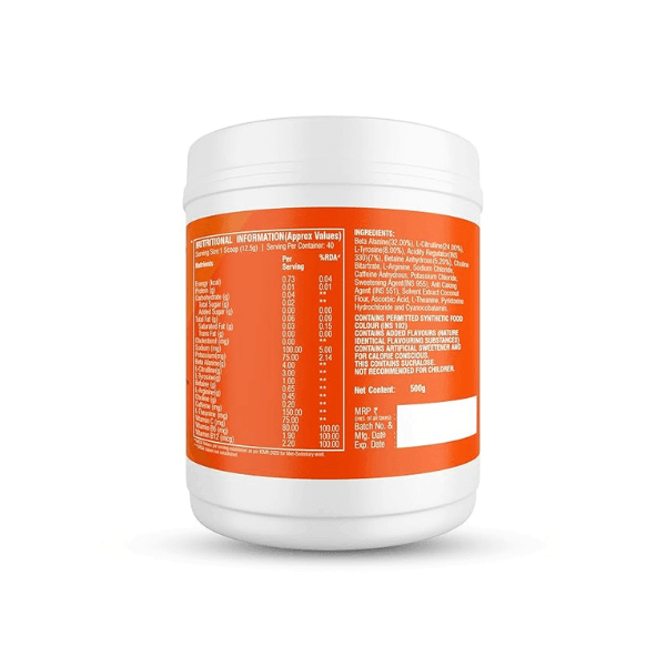 Healthfarm ThPreX Pre-Workout Powder Supplement for Men & Women Health Farm