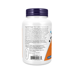 NOW Foods L-Carnitine 1000 mg - 50 Tablets