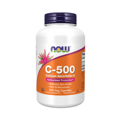Now Foods C-500 Calcium Ascorbate-C 250 Capsules