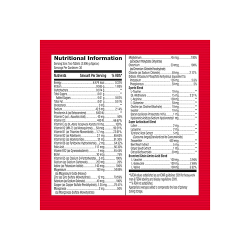 GNC Mega Men Sport Multivitamin for Men | 60 Tablets | GNC