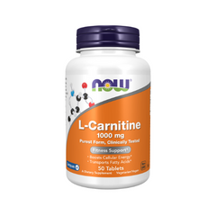NOW Foods L-Carnitine 1000 mg - 50 Tablets