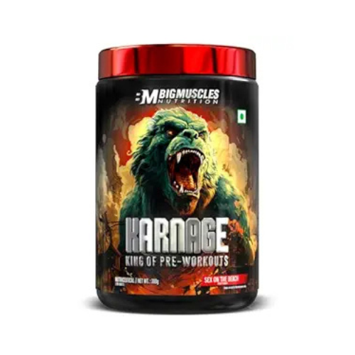 Bigmuscles Nutrition Karnage Pre-Workout 60 Servings (Sex on the Beach, 300g) Bigmuscles preworkout