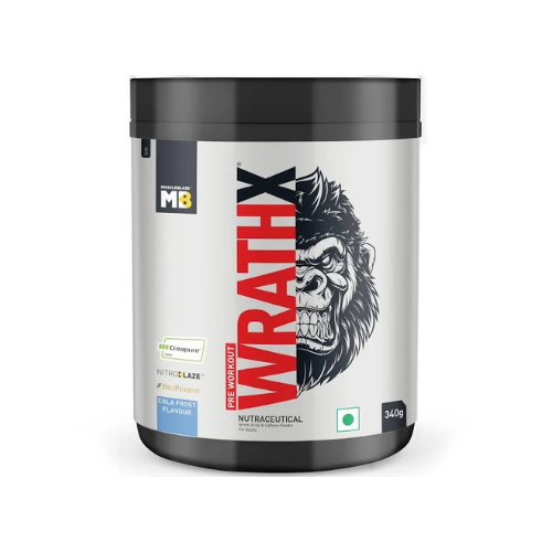 MuscleBlaze Pre Workout WrathX, 340 g (0.75 lb) Muscleblaze