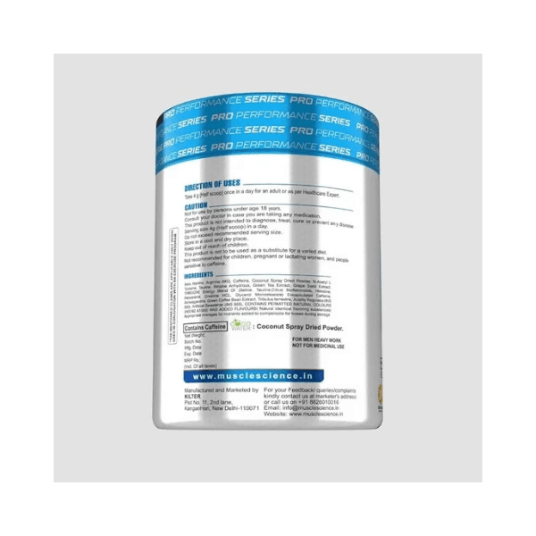 Muscle Science | Ignitor | Pre Workout 240g Muscle Science