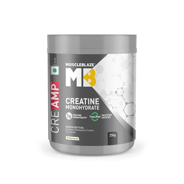 Muscleblaze Creatine Monohydrate C(Unflavored, 250 g / 0.55 lb, 80 Servings)