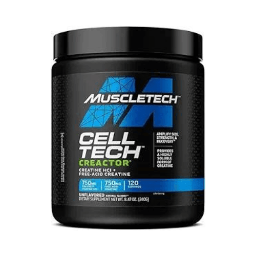 MuscleTech Cell-Tech Creactor Creatine HCl Powder,Post Workout Muscle Builder for Men & Women Muscletech