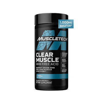 MuscleTech Clear Muscle Post Workout Muscle Recovery Supplement, 84 Liquid Softgels