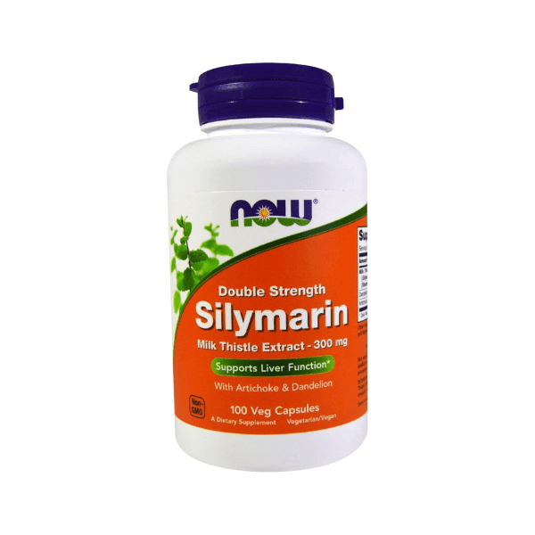 Now Foods - Silymarin Milk Thistle Double Strength 300 mg. - 100 Veg Caps