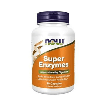 Now Foods Super Enzymes Support Healthy Digestions Tablets - 90 Count