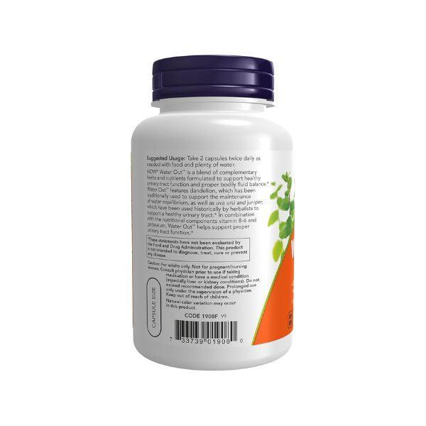 Now Foods Water Out 100 Veg Capsules