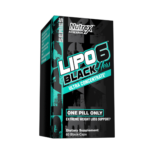 Nutrex Research Prompt Nutrition Lipo6 Black Hers Ultra Concentrate For Women 60 Capsules