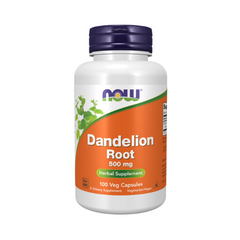 Now Foods Dandelion Root 500mg - 100 Veg Capsules