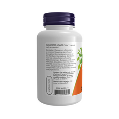 Now Foods Dandelion Root 500mg - 100 Veg Capsules