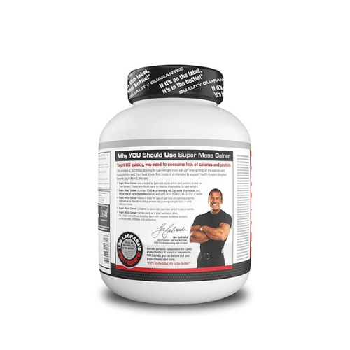 Labrada Super Mass Gainer, 3 kg (6.61 lb), Chocolate Ice Cream Labrada Nutrition