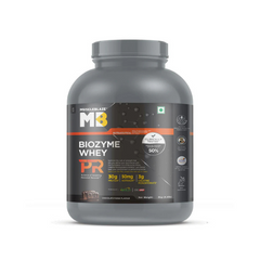 MuscleBlaze Biozyme Whey PR Protein Powder – 2 kg (4.4 lb), Chocolate Fudge