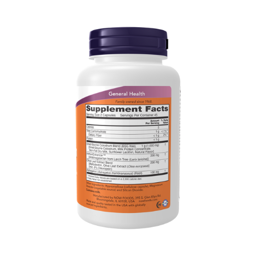 Now Fods Super Colostrum 500 mg Capsules Now Foods